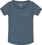CMP 31T8476-L802-EU 38, CMP Print Damen T-Shirts blau Gr&ouml;&szlig;e S Trekking