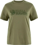 Fj&auml;llr&auml;ven 14600165-620-XXS, Fj&auml;llr&auml;ven Lush Logo Damen T-Shirts oliv...