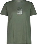 CMP 33F7766-F805-EU 46, CMP Damen T-Shirts oliv Gr&ouml;&szlig;e XXL Lifestyle Hautfreundlich