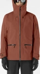 Salomon LC2934600-BURNT UMBER-XL, Salomon Absolute 3L Herren Regenjacke braun Gr&ouml;&szlig;e
