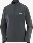 Salomon LC2649000-DEEP BLACK-XS, Salomon Mountain Flex Hybrid Damen...