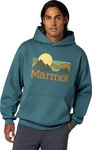 Marmot M16937-42462-XXL, Marmot Coastal Herren Hoodies blau Gr&ouml;&szlig;e XXL Lifestyle