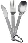 Esbit Titan Besteck-Set mit Karabiner und Tasche