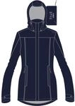 CMP Damen Rain Hoodie Button Jacke