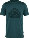 Fj&auml;llr&auml;ven 84117-555-S, Fj&auml;llr&auml;ven Abisko Wool Classic Herren T-Shirts blau