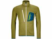Ortovox 87212-66301-XL, Ortovox Herren Fleece Grid Jacke (Größe XL, gelb) male,