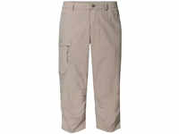 Vaude 42174-409-EU 46, Vaude Herren Farley Capri II Shorts (Größe XS, beige) male,