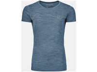 Ortovox 84049-55801-XS, Ortovox Damen 150 Cool Mountain T-Shirt (Größe XS, blau)