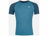 Ortovox 88163-52001-M, Ortovox Herren 120 Tec Fast Mountain T-Shirt (Größe M, blau)