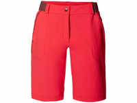 Vaude 42623-024-EU 36, Vaude Damen Farley Stretch II Shorts (Größe XS, rot) female,