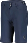 Scott 280390-0114-S, Scott Flow Trail W/pad MTB Hose kurz Damen Fahrradhose blau