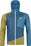 Ortovox 60009-55901-S, Ortovox Herren Windbreaker Jacke (Gr&ouml;&szlig;e S, blau) male