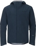 Vaude 43245-179-L, Vaude Yaras Rain II Herren Regenjacke blau Gr&ouml;&szlig;e L Gravel