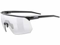 Uvex S5330402205, Uvex Pace One V Sportbrille (Größe One Size, schwarz),
