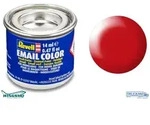Revell Farben Email Color Leuchtrot seidenmatt 14ml RAL 3024 32332
