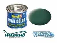 Revell Modellbaufarben Email Color Dunkelgrün matt 14ml 32139