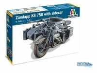 Italeri Zundapp KS 750 Sidecar 7406
