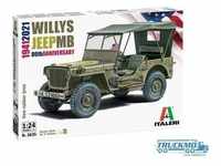 Italeri Jeep Willys MB 80th Anniversary 3635