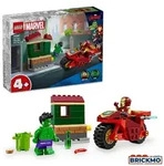 LEGO Marvel Super Heroes 76287 Iron Man mit Bike und der Hulk 76287
