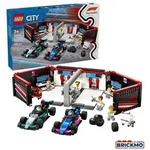 LEGO City 60444 F1 Garage & Mercedes-AMG & Alpine Cars 60444
