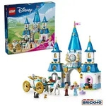 LEGO Disney Princess 43275 Cinderellas Schloss und Pferdekutsche 43275