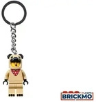 LEGO Minifigures Schl&uuml;sselanh&auml;nger mit Bulldoggen-Mann 854158