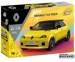 Cobi Cars 24673 Renault 5 E-Tech yellow 24673