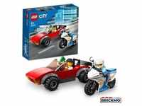 LEGO City 60392 Verfolgungsjagd mit dem Polizeimotorrad 60392