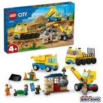 LEGO City 60391 Baufahrzeuge und Kran mit Abrissbirne 60391