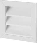 Helios WSG 400 Wetterschutzgitter - Aluminium natur eloxiert - 00121