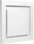 Kermi x-well Zu-/Abluftdurchlass SEA302 quadratisch aus Metall, wei&szlig;, NW 125 -
