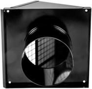 Wolf Wandhaube DN125 Farbe: schwarz, f&uuml;r CWL - 2575806