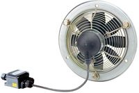 Axial-Wandventilator EZS 20/4-E Ex t Stahlring, Wechselstr, StaubEx, DN200 von...