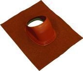 Wolf Universelle Dachpfanne rot 25 - 45Gr. Dachneigung, f&uuml;r CWL-180/300 - 2577003