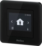 Helios KWL-BE Touch black - Bedienelement Touchdisplay UP-Version - 20244