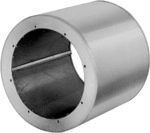 Helios Rohrschalld&auml;mpfer RSD 225/900 ? DN 225 ? 900 mm ? f&uuml;r Flanschanschluss...