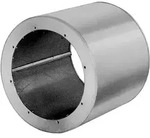 Helios Rohrschalld&auml;mpfer RSD 280/400 ? DN 280 mm ? Flanschanschluss ? verzinkt...