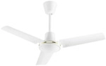 Helios DVW 140 Deckenventilator - Metall, wei&szlig; 3-Blatt-Laufrad, 1400 mm - 08649