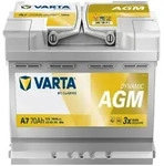 VARTA A7 Silver Dynamic AGM 12V 70Ah 760A Autobatterie Start-Stop 570 901 076