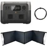 EcoFlow River 2 0% MwSt &sect;12 III UstG MAX 512Wh Powerstation mit 200W Solarpanel