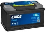 Exide EB802 Excell 12V 80Ah 700A Autobatterie