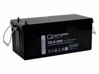 Q-Batteries 12LC-200 AGM Solar und Wohnmobil Batterie 12V 214Ah