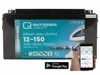 Q-Batteries Lithium Akku 12-150 12,8V 150Ah 1920Wh LiFePO4 Batterie mit...