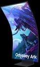 Samsung 55" Odyssey Ark (G97NC) 4K UHD 165Hz Gaming Monitor, 55 Schwarz