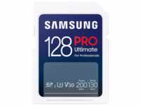 Samsung PRO Ultimate SD-Speicherkarte mit USB-Kartenleser – 128 GB White