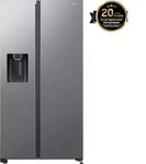 Samsung Side-by-Side mit Slim Ice Maker und Wassertank, 628 L Edelstahl Look Samsung Side-by-Side mit Slim Ice Maker und Wassertank, 628 L Edelstahl Look