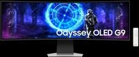 Samsung 49" Odyssey OLED G9 (G95SD) DQHD 240Hz Gaming Monitor, 49 Silber