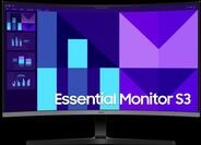 Samsung 32" Essential Monitor S3 (S39GD) FHD 100Hz Curved, 32 Schwarz