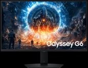 Samsung 27" Odyssey G6 (G60F) QHD 350Hz Gaming Monitor, 27 Schwarz