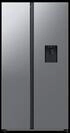 Samsung Side-by-Side mit AI Energy Mode und Wassertank, EEK: E, 578 L Silber